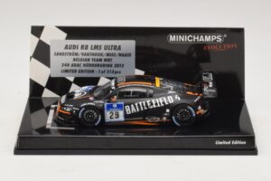 Audi R8 LMS Ultra #29 Team WRT Sandstorm L. Vanthoor 24 Hours of Nurburgring 2013 Minichamps 1:43 437130129 Metal
