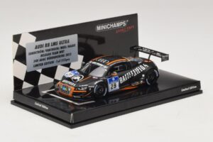 Audi R8 LMS Ultra #29 Team WRT Sandstorm L. Vanthoor 24 Hours of Nurburgring 2013 Minichamps 1:43 437130129 Metal — zdjęcie 2 z 5