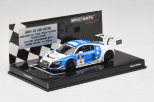Audi R8 LMS Ultra #4 Phoenix Racing Ammermuller / H-J. Stuck 24 Hours of Nurburgring 2013 Minichamps 1:43 437131304 Metal — zdjęcie 2 z 5