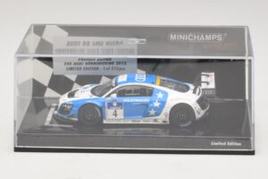 Audi R8 LMS Ultra #4 Phoenix Racing Ammermuller / H-J. Stuck 24 Hours of Nurburgring 2013 Minichamps 1:43 437131304 Metal — zdjęcie 4 z 5