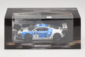 Audi R8 LMS Ultra #4 Phoenix Racing Ammermuller / H-J. Stuck 24 Hours of Nurburgring 2013 Minichamps 1:43 437131304 Metal — zdjęcie 5 z 5