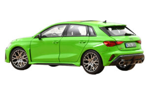 Audi RS3 8Y Sportback Kyalami Green Norev 1:18 188390 Metal — zdjęcie 3 z 3