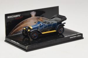 Audi Typ A Phaeton Niebieski Minichamps 1:43 437019031 Metal — zdjęcie 2 z 5