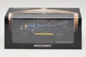 Audi Typ A Phaeton Niebieski Minichamps 1:43 437019031 Metal — zdjęcie 5 z 5