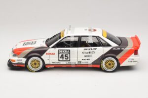 Audi V8 Quattro DTM #45 F. Biela Team AZR 1991 Minichamps 1:18 100911045 Metal — zdjęcie 4 z 8