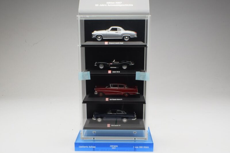 Auto Bild Zestaw Modeli Samochodów 2007 Minichamps 1:43 AUTOBILD07 Metal