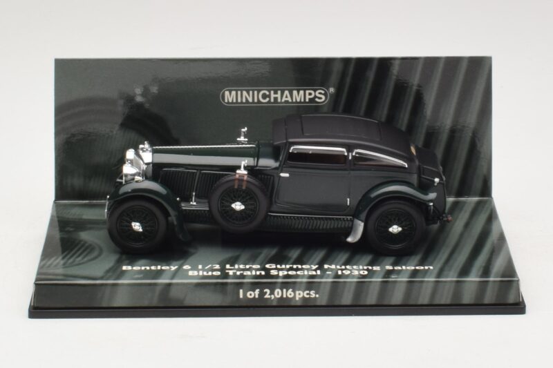 Bentley 6.5 Litre Gurney Nutting Sedan Blue Train Special Zielony Minichamps 1:43 Bentley 6.5 Litre Gurney Nutting Sedan Blue Train Special Zielony Minichamps 1:43 436139501 Metal
