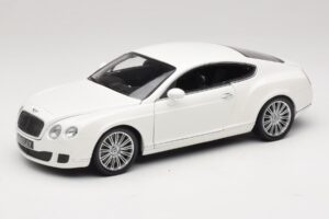 Bentley Continental GT Biały Pudełko Zamienne Minichamps 1:18 Bentley Continental GT Biały Pudełko Zamienne Minichamps 1:18 100139621-R1 Metal