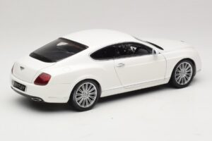 Bentley Continental GT Biały Pudełko Zamienne Minichamps 1:18 100139621-R1 Metal — zdjęcie 3 z 8