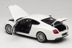 Bentley Continental GT Biały Pudełko Zamienne Minichamps 1:18 100139621-R1 Metal — zdjęcie 5 z 8