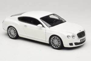 Bentley Continental GT Biały Pudełko Zamienne Minichamps 1:18 100139621-R1 Metal — zdjęcie 6 z 8