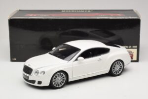 Bentley Continental GT Biały Pudełko Zamienne Minichamps 1:18 100139621-R1 Metal — zdjęcie 8 z 8