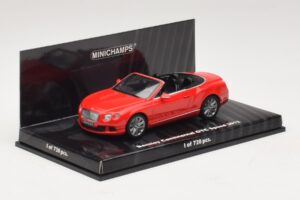 Bentley Continental GTC Speed Czerwony Minichamps 1:43 436139061 Metal — zdjęcie 2 z 4