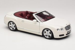 Bentley Continental GTC Biały Pudełko Zamienne Minichamps 1:18 100139032-R1 Metal — zdjęcie 6 z 8