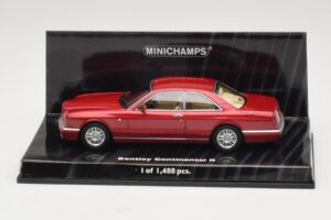 Bentley Continental R Czerwony Metalik Minichamps 1:43 Bentley Continental R Czerwony Metalik Minichamps 1:43 436139920 Metal