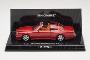 Bentley Continental SC Czerwony Metalik Minichamps 1:43 Bentley Continental SC Czerwony Metalik Minichamps 1:43 436139991 Metal