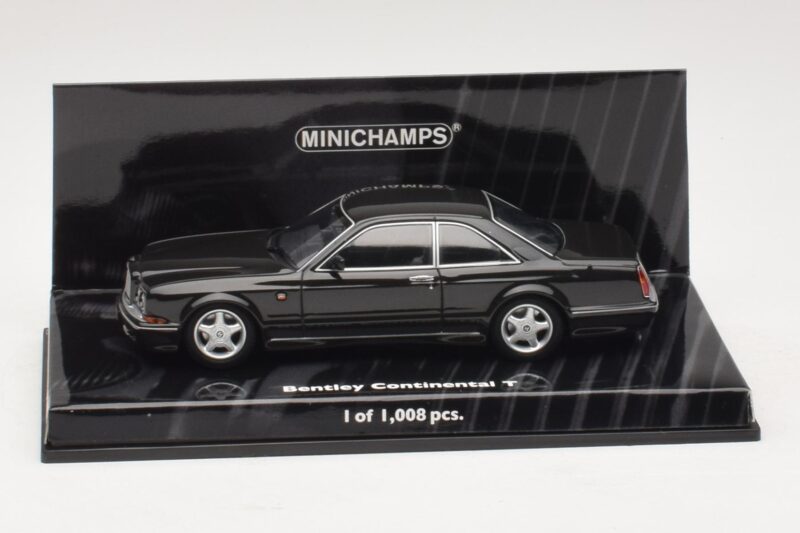 Bentley Continental T Czarny Minichamps 1:43 Bentley Continental T Czarny Minichamps 1:43 436139941 Metal