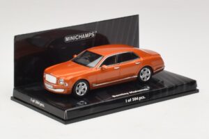 Bentley Mulsanne Pomarańczowy Metalik Minichamps 1:43 436139902 Metal — zdjęcie 2 z 4
