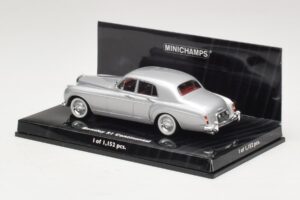 Bentley S1 Continental Srebrny Minichamps 1:43 436139552 Metal — zdjęcie 3 z 4