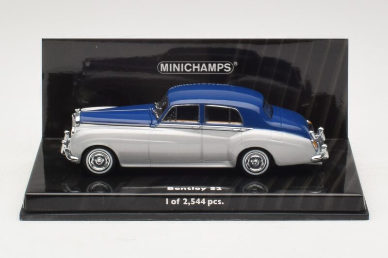 Bentley S2 Srebrno-Niebieski Minichamps 1:43 436139950 Metal