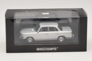 BMW 1800 TI/SA Srebrny Minichamps 1:43 400025100 Metal — zdjęcie 4 z 4