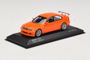 BMW 320i E46 Wersja Uliczna Pomarańczowy Minichamps 1:43 400052400 Metal — zdjęcie 2 z 4