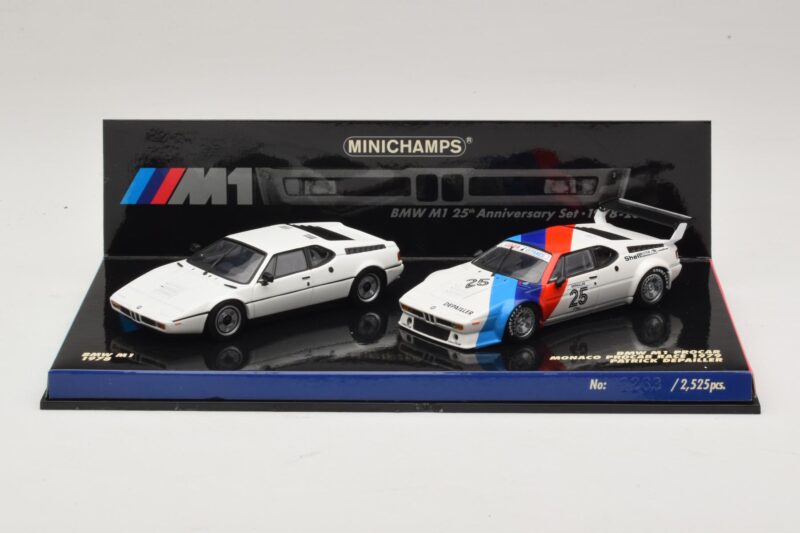 BMW M1 Zestaw 25-Lecia Minichamps 1:43 402025025 Metal