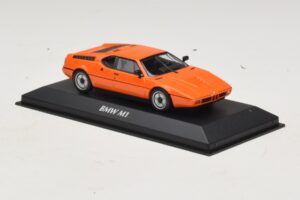 BMW M1 Pomarańczowy Maxichamps 1:43 940025020 Metal — zdjęcie 3 z 4
