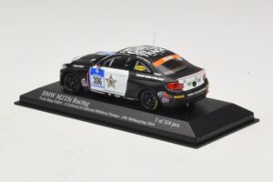 BMW M235i Ring Police Team #306 Carlsson 24 Hours of Nurburgring 2014 Minichamps 1:43 437142406 Metal — zdjęcie 3 z 4