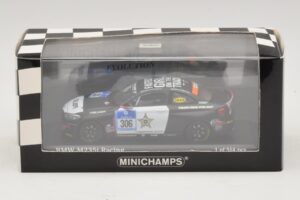 BMW M235i Ring Police Team #306 Carlsson 24 Hours of Nurburgring 2014 Minichamps 1:43 437142406 Metal — zdjęcie 4 z 4