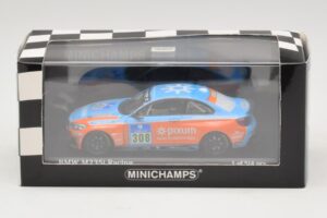 BMW M235i Team Adrenalin #308 Fischer / Zils 24 Hours of Nurburgring 2014 Minichamps 1:43 437142408 Metal — zdjęcie 4 z 4