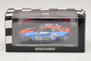 BMW M235i Team Medienkraftwerk #311 Di Martino / Olivo 24 Hours of Nurburgring 2014 Minichamps 1:43 437142411 Metal — zdjęcie 4 z 4