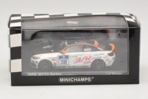 BMW M235i Team Valentin Racing #310 Piepenbrink 24 Hours of Nurburgring 2014 Minichamps 1:43 437142410 Metal — zdjęcie 4 z 4