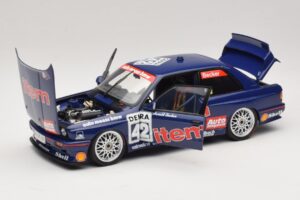 BMW M3 E30 Auto Maass #42 H. Becker DTM 1992 Minichamps 1:18 180922042 Metal — zdjęcie 2 z 8