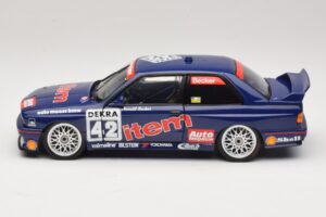 BMW M3 E30 Auto Maass #42 H. Becker DTM 1992 Minichamps 1:18 180922042 Metal — zdjęcie 4 z 8