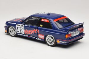 BMW M3 E30 Auto Maass #42 H. Becker DTM 1992 Minichamps 1:18 180922042 Metal — zdjęcie 7 z 8