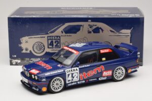 BMW M3 E30 Auto Maass #42 H. Becker DTM 1992 Minichamps 1:18 180922042 Metal — zdjęcie 8 z 8