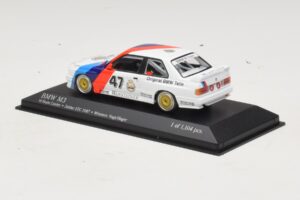 BMW M3 E30 M-Team Linder #47 Vogt / Herger Winners ETC Zolder 1987 Minichamps 1:43 430872047 Metal — zdjęcie 3 z 4