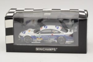 BMW M3 E92 DTM #2 D. Werner BMW Team Schnitzer DTM 2013 Minichamps 1:43 410132202 Metal — zdjęcie 4 z 4