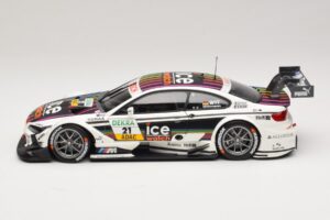 BMW M3 E92 DTM #21 M. Wittmann BMW Team MTEK 2013 Minichamps 1:18 100132221 Metal — zdjęcie 4 z 8