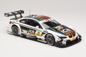 BMW M3 E92 DTM #21 M. Wittmann BMW Team MTEK 2013 Minichamps 1:18 100132221 Metal — zdjęcie 6 z 8