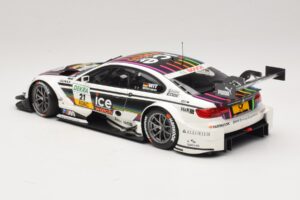 BMW M3 E92 DTM #21 M. Wittmann BMW Team MTEK 2013 Minichamps 1:18 100132221 Metal — zdjęcie 7 z 8