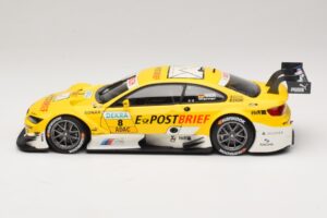 BMW M3 E92 DTM #8 D. Werner BMW Team Schnitzer 2012 Minichamps 1:18 100122208 Metal — zdjęcie 4 z 8