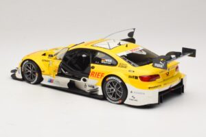 BMW M3 E92 DTM #8 D. Werner BMW Team Schnitzer 2012 Minichamps 1:18 100122208 Metal — zdjęcie 5 z 8