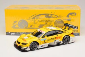 BMW M3 E92 DTM #8 D. Werner BMW Team Schnitzer 2012 Minichamps 1:18 100122208 Metal — zdjęcie 8 z 8