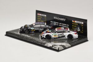 BMW M3 & M4 DTM Champions Set B. Spengler / M. Wittmann 2012 & 2014 Minichamps 1:43 412020723 Metal — zdjęcie 3 z 5