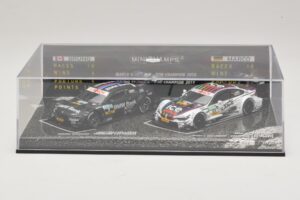 BMW M3 & M4 DTM Champions Set B. Spengler / M. Wittmann 2012 & 2014 Minichamps 1:43 412020723 Metal — zdjęcie 4 z 5