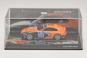BMW Z4 GT3 Black Falcon #176 24 Hours of Nürburgring 2009 Minichamps 1:43 437092776 Metal — zdjęcie 4 z 5