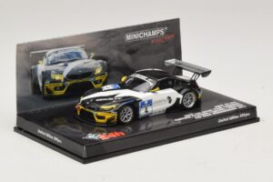 BMW Z4 GT3 Need for Speed Team #4 Hartung / Viebahn 24 Hours of Nürburgring 2011 Minichamps 1:43 437112904 Metal — zdjęcie 2 z 5
