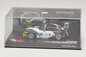 BMW Z4 GT3 Need for Speed Team #4 Hartung / Viebahn 24 Hours of Nürburgring 2011 Minichamps 1:43 437112904 Metal — zdjęcie 4 z 5